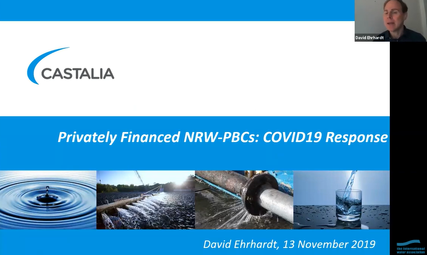 Privately financed performance-based contracts for non-revenue water. Webinar.