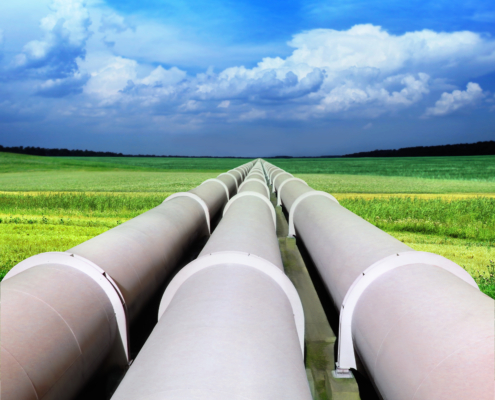Gas transmission network in New Zealand