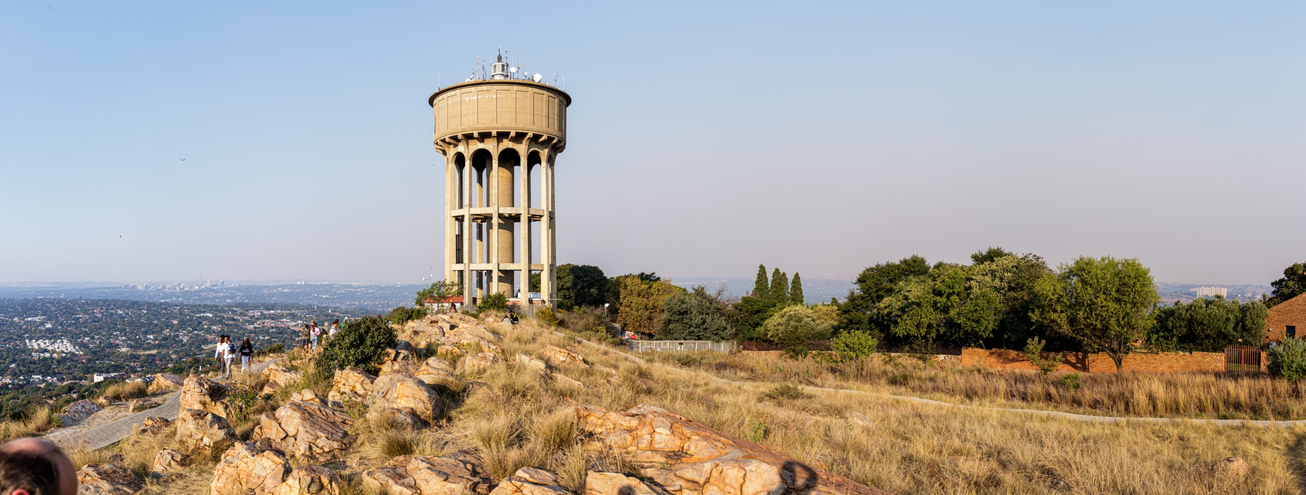Water tower in Johannesburg, South Africa - public-private partnerships in Africa’s water sector
