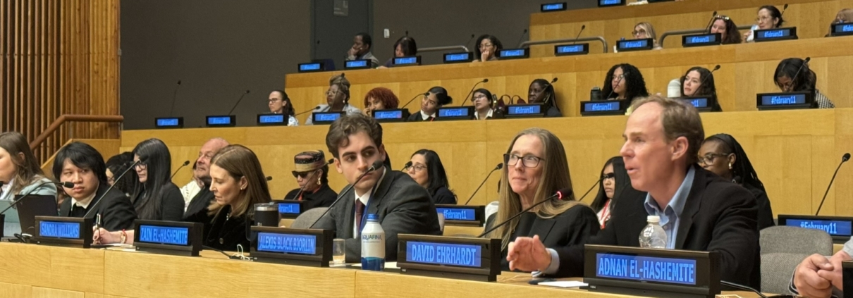 David Ehrhardt at UN RASIT in New York