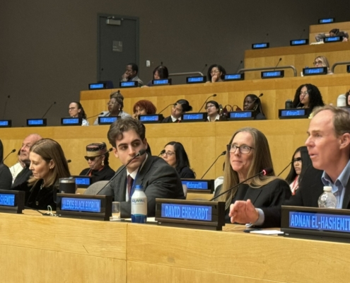 David Ehrhardt at UN RASIT in New York